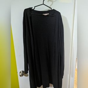 Knee length cardigan